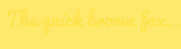 Image with Font Color FEE34C and Background Color FEE96C